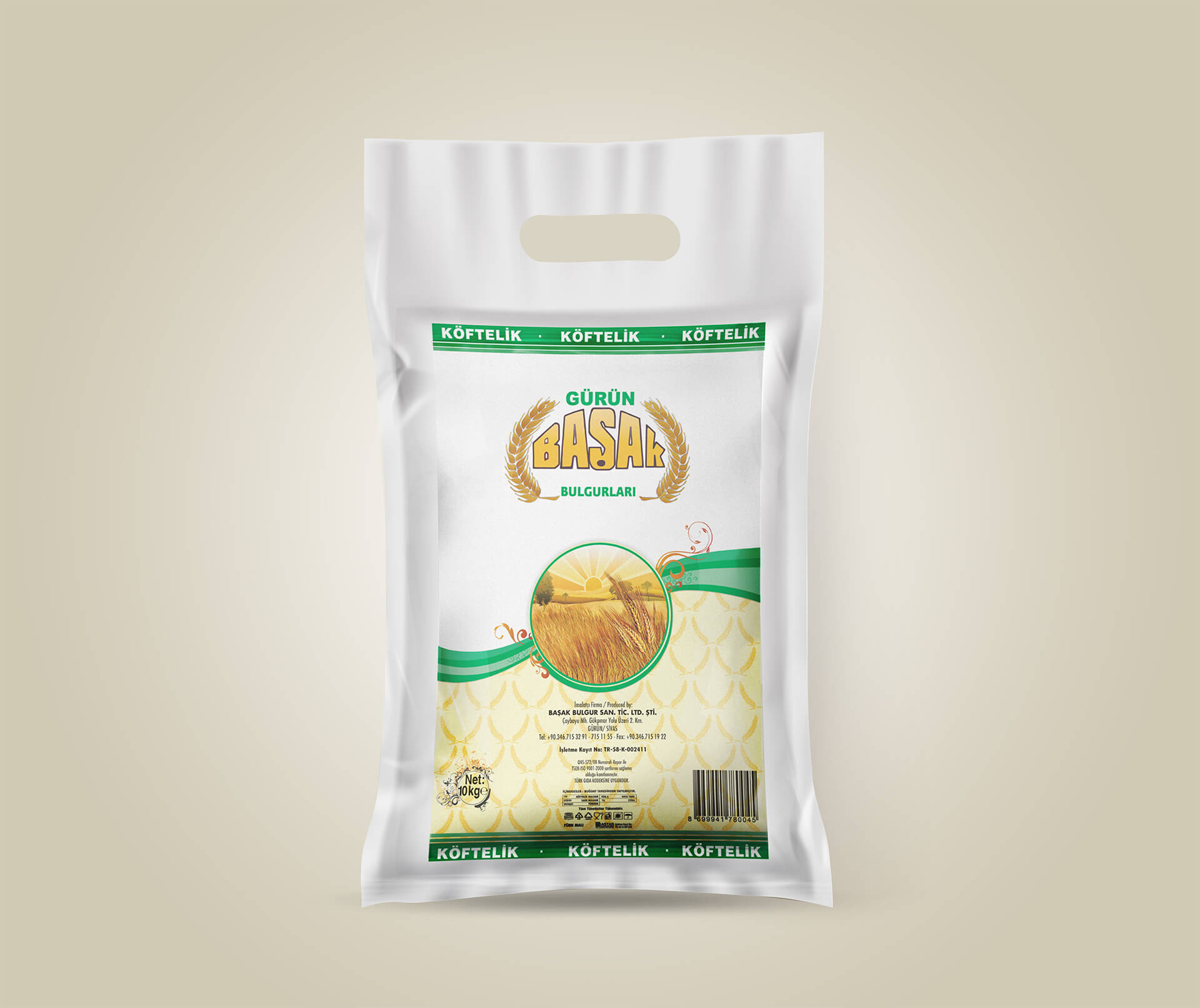 Köftelik Bulgur 10 Kg.
