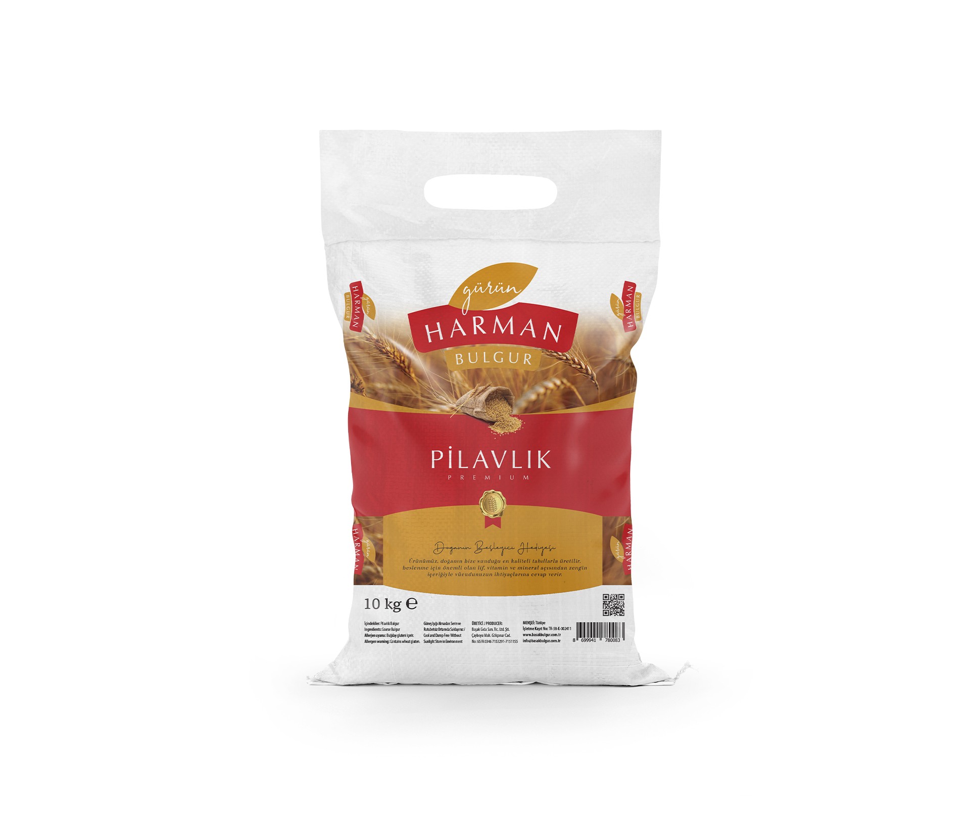 Harman Pilavlık Bulgur 10 Kg.